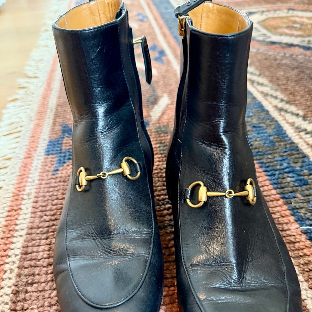 Gucci Leather Chelsea Boot - Picture 4 of 7